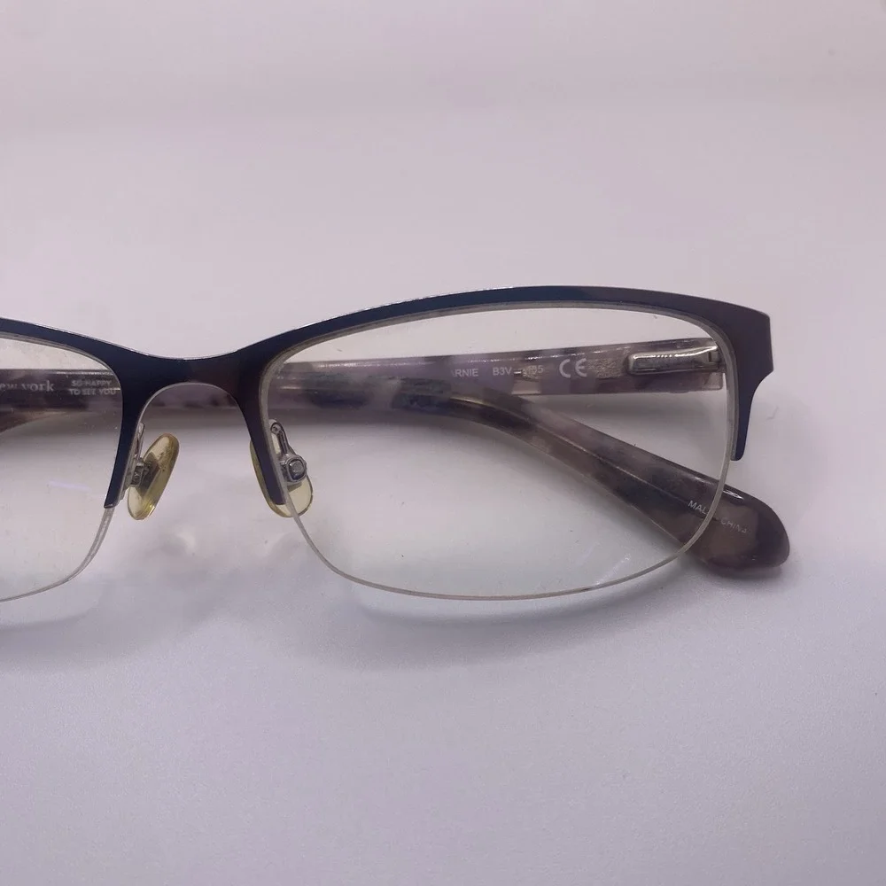 Kate Spade Eyeglasses Women FRAME ONLY Marnie B3V 53-15-135 Puple Tortoise 753